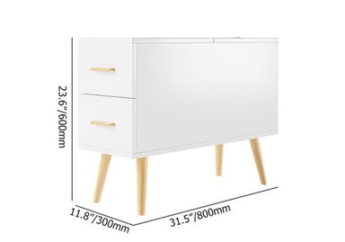 MESA LATERAL VINTAGE QORI BLANCO - 2