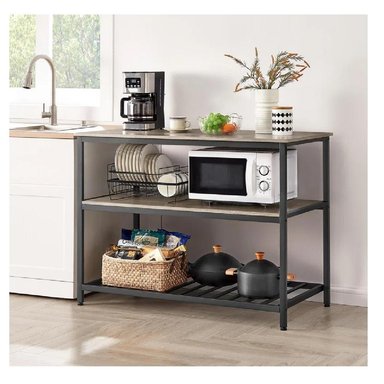MUEBLE AUXILIAR DE COCINA MULTIUSOS TU MESITA VINCENT COLOR GRIS - 2