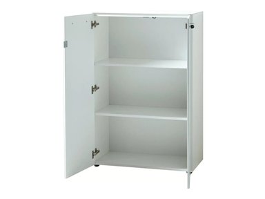 ALACENA CLÁSICA 2 PUERTAS YAHAIRA CON LLAVE TU MESITA COLOR BLANCO - 2