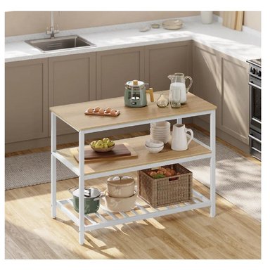 MUEBLE AUXILIAR DE COCINA MULTIUSOS TU MESITA VINCENT COLOR DUNA