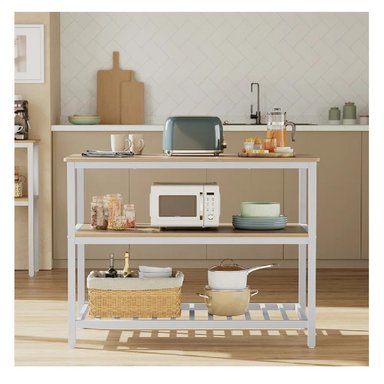 MUEBLE AUXILIAR DE COCINA MULTIUSOS TU MESITA VINCENT COLOR DUNA - 2