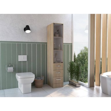MUEBLE ORGENIZADOR PARA BAÑO ROMINA 4 CAJONES TU MESITA - 2