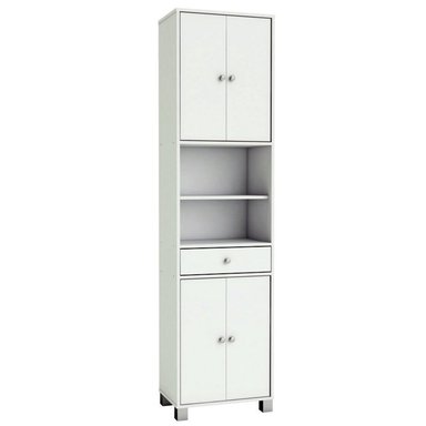 MUEBLE VERTICAL DE BAÑO AMADEUS COLOR BLANCO TU MESITA - 3