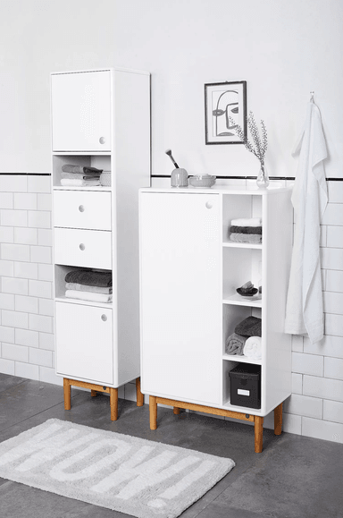 MUEBLE ORGANIZADOR DE BAÑO ELVIS COLOR BLANCO TU MESITA - 3