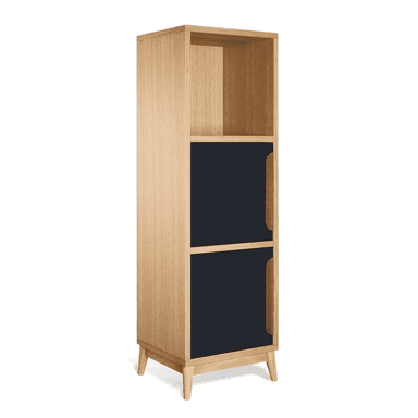 MUEBLE PARA BAÑO MULTIUSOS LIAM COLOR DUNA/PLOMO TU MESITA - 2