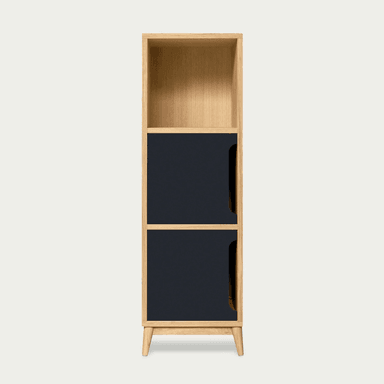 MUEBLE PARA BAÑO MULTIUSOS LIAM COLOR DUNA/PLOMO TU MESITA - 3
