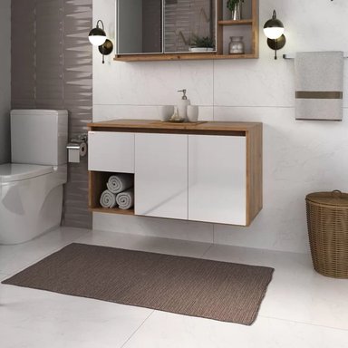 APARADOR DE BAÑO FLOTANTE NELLY 1 CAJÓN 2 PUERTAS TU MESITA