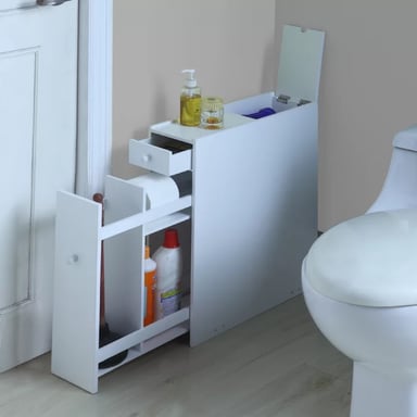 MUEBLE DE BAÑO PRÁCTICO JEREMY COLOR BLANCO TU MESITA - 2
