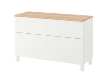 APARADOR NÓRDICO MELMAN 120 CM BLANCO TU MESITA