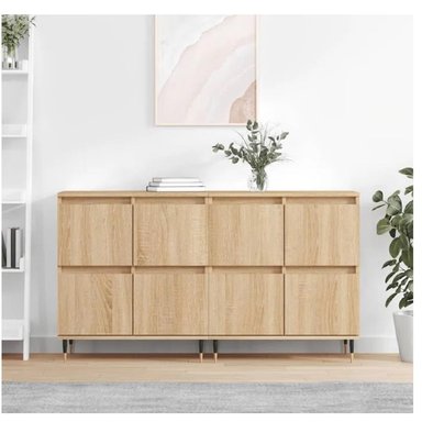 APARADOR CORTO TU MESITA JACKY SET X2 COLOR DUNA