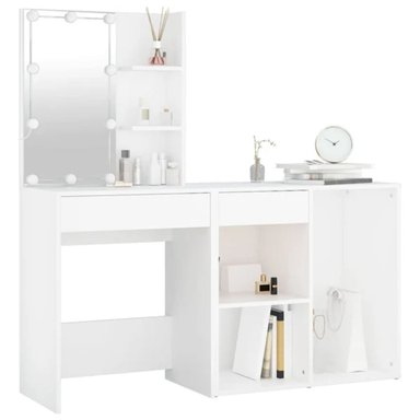 TOCADOR Y ORGANIZADOR BETTY COLOR BLANCO TU MESITA - 3