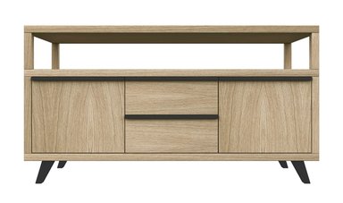 APARADOR NÓRDICO LARGO 2 CAJONES 2 PUERTAS MIJAIL COLOR DUNA TU MESITA