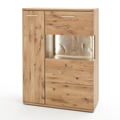 VITRINA ORGANIZADORA SHANTAL CON LUZ 2 PUERTAS TU MESITA