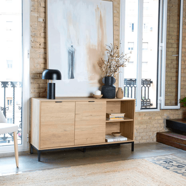 APARADOR CONTEMPORÁNEO NAMORA MARRÓN