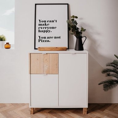 APARADOR RECIBIDOR MAGNUN COLOR BLANCO TU MESITA