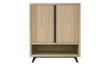 APARADOR NÓRDICO 2 PUERTAS MAS COMPARTIMENTO RENATO COLOR DUNA TU MESITA