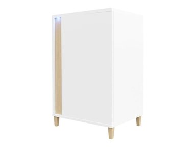 APARADOR CORTO AMELÍ COLOR BLANCO TU MESITA 1 PUERTA