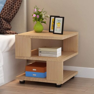 VELADOR MODERNO MULTIUSOS ELDA MARRÓN CLARO