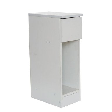 VELADOR CLÁSICO CHANTAL TU MESITA MELAMINA 18MM COLOR BLANCO 1 CAJÓN