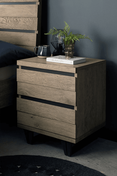 VELADOR MESA DE NOCHE INFINITY 2 CAJONES TU MESITA