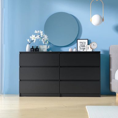 APARADOR CLÁSICO PAMELA 6 CAJONES TU MESITA