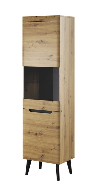 VITRINA ALTA VINTAGE AMAYA 2 PUERTAS COLOR DUNA TU MESITA