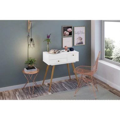 TOCADOR VINTAGE MAJU COLOR BLANCO TU MESITA