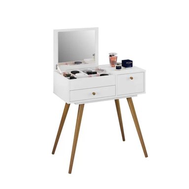 TOCADOR VINTAGE MAJU COLOR BLANCO TU MESITA - 4
