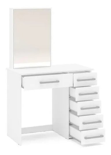 TOCADOR CONTEMPORÁNEO FRAPE BLANCO 140CM - 3