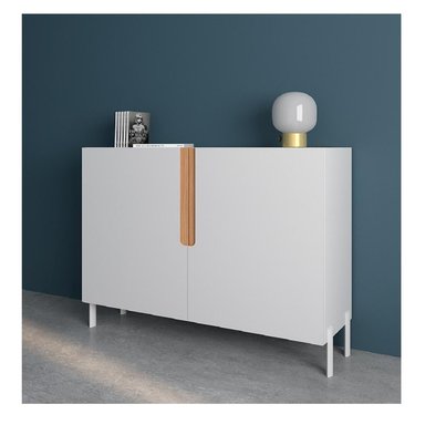 ZAPATERA MINIMALISTA MUFASA TU MESITA MELAMINA 18MM COLOR BLANCO