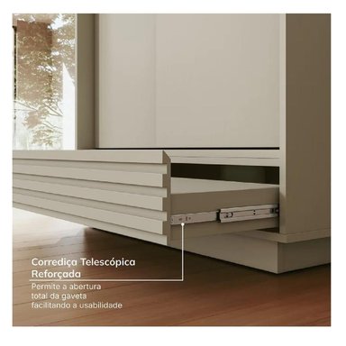 ZAPATERA MODERNA AQUILES TU MESITA MELAMINA 18MM PUERTAS CORREDIZAS COLOR BLANCO - 3