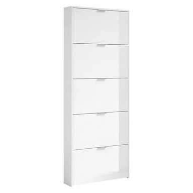 ZAPATERA CLÁSICA INNOVA COLOR BLANCO 5 CAJONES TU MESITA - 2