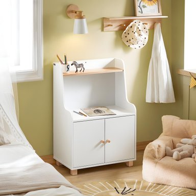 MUEBLE INFANTIL BETSY COLOR BLANCO 2 PUERTAS TU MESITA