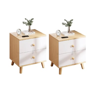 VELADOR CLASICO FOXY COLOR BLANCO/HAYA 2 CAJONES TU MESITA - 2