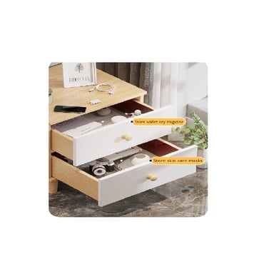 VELADOR CLASICO FOXY COLOR BLANCO/HAYA 2 CAJONES TU MESITA - 3