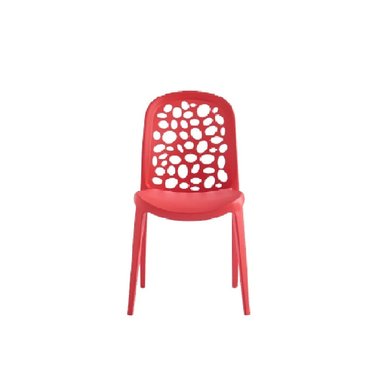 SILLA CLÁSICA DE COMEDOR ODISEY COLOR ROJO TU MESITA - 2