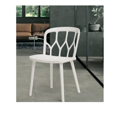 SILLA DE COMEDOR ALEXIS COLOR BLANCO TU MESITA