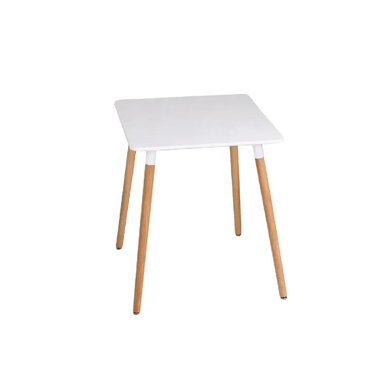 MESA PRÁCTICA DE COMEDOR ALANIS CUADRADA COLOR BLANCO TU MESITA - 2