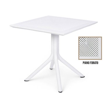 MESA CLÁSICA DE COMEDOR PUCCAS COLOR BLANCO TU MESITA - 2