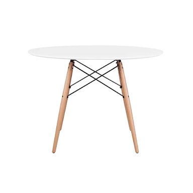 MESA DE COMEDOR VINTAGE SAORI 1 MT COLOR BLANCO TU MESITA - 1
