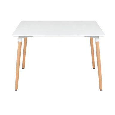 MESA PRÁCTICA DE COMEDOR ALANIS RECTANGULAR COLOR BLANCO TU MESITA