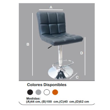 BANCO MINIMALISTA SANTIAGO COLOR NEGRO TU MESITA - 3