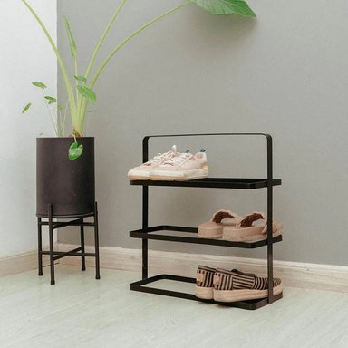 ZAPATERA MINIMALISTA MARIANO NEGRO TU MESITA