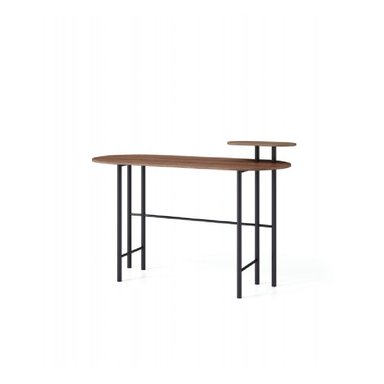 ESCRITORIO JUVENIL MONCERRAT COLOR MARRÓN/NEGRO TU MESITA