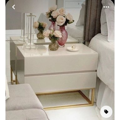 VELADOR JIN COLOR BLANCO TU MESITA