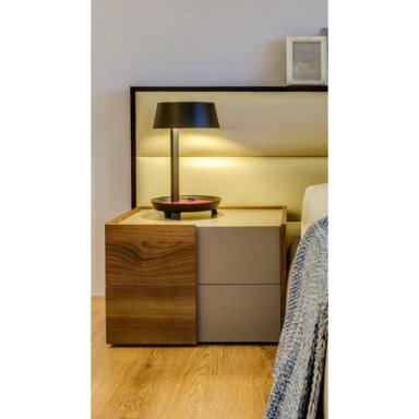 VELADOR MODERNO RAY COLOR BLANCO\PANELA TU MESITA