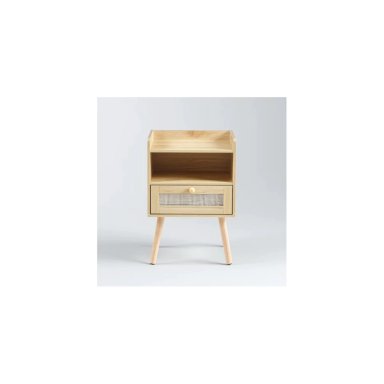 VELADOR MELMAN CON RATÁN COLOR PANELA TU MESITA