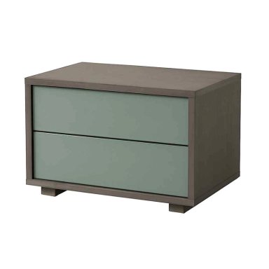 MESA DE NOCHE MODERNO AURELIO COLOR CENIZA\AGAVE TU MESITA - 2
