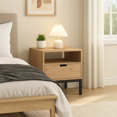 VELADOR MODERNO MANU COLOR PANELA TU MESITA