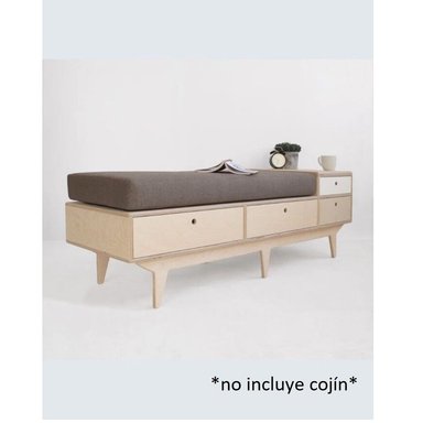 ZAPATERA MODERNA RICARDA COLOR DUNA EN CANTO GRUESO TU MESITA